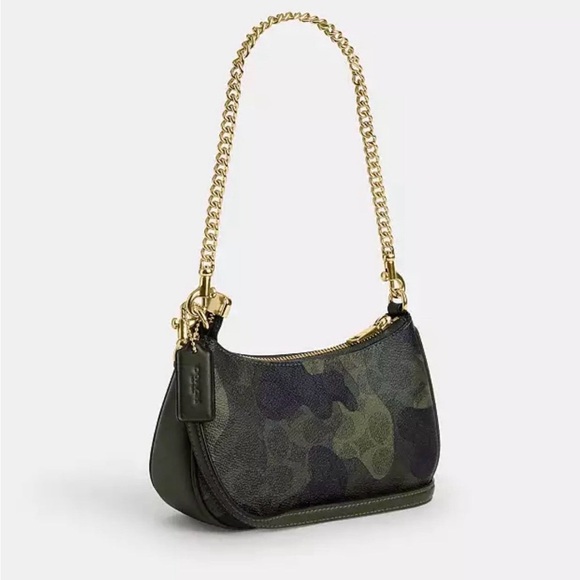 Coach Teri Mini Crossbody Bag In Signature Camo Print - Picture 2 of 9